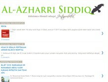 Tablet Screenshot of al-azharrisiddiq.com